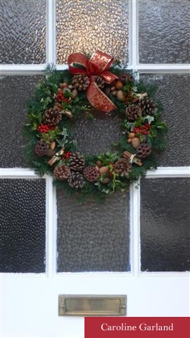 Wreaths and garlands for Christmas